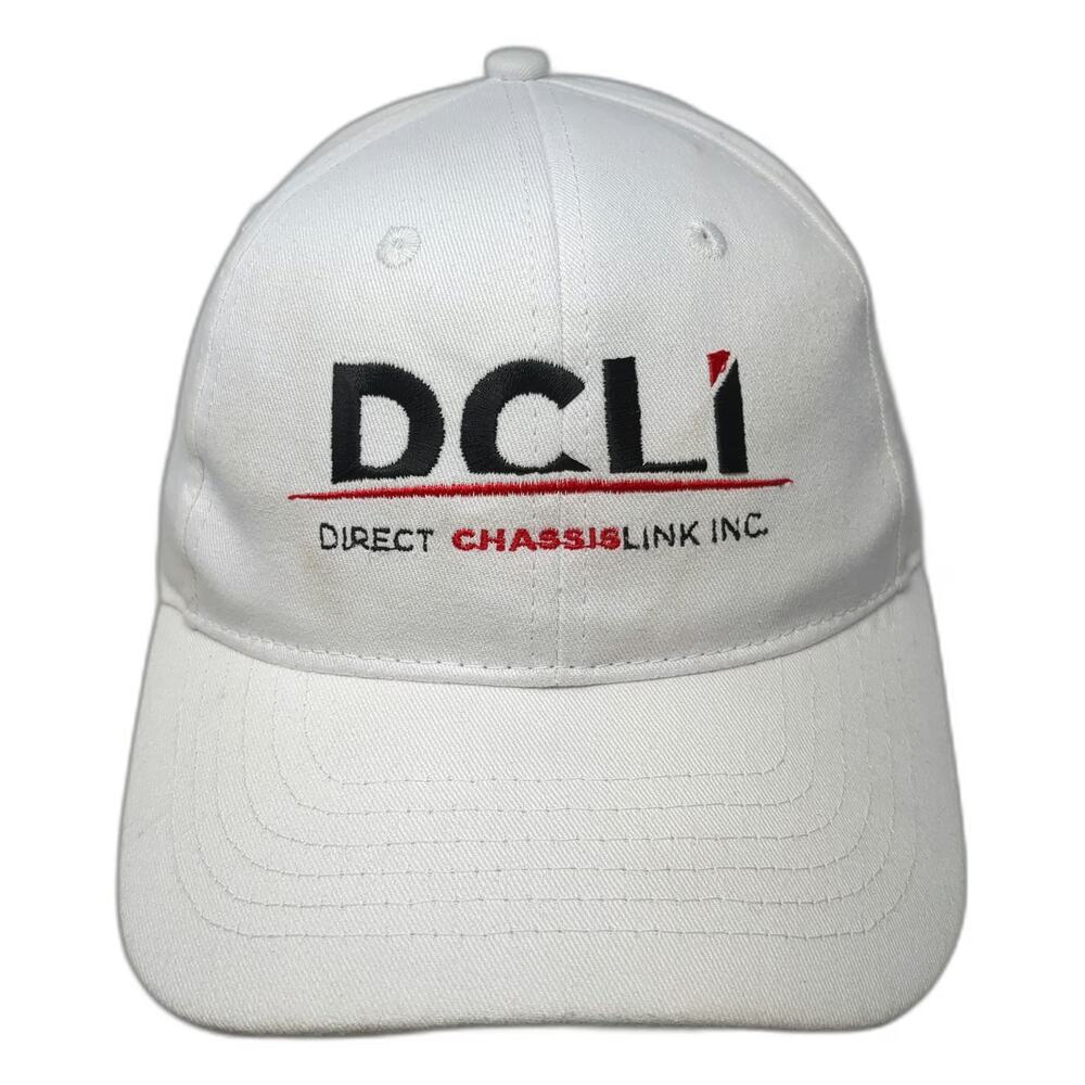 Otto DCLI Direct ChassisLink Inc Baseball Cap White One Size Cotton Strapback